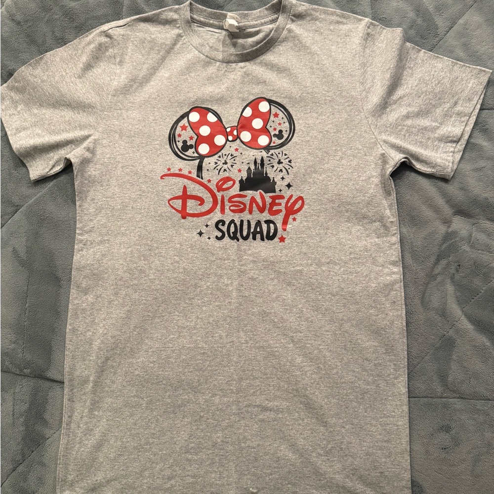 Disney Squad Gray T-Shirt with Red Accents (Pack of 3)